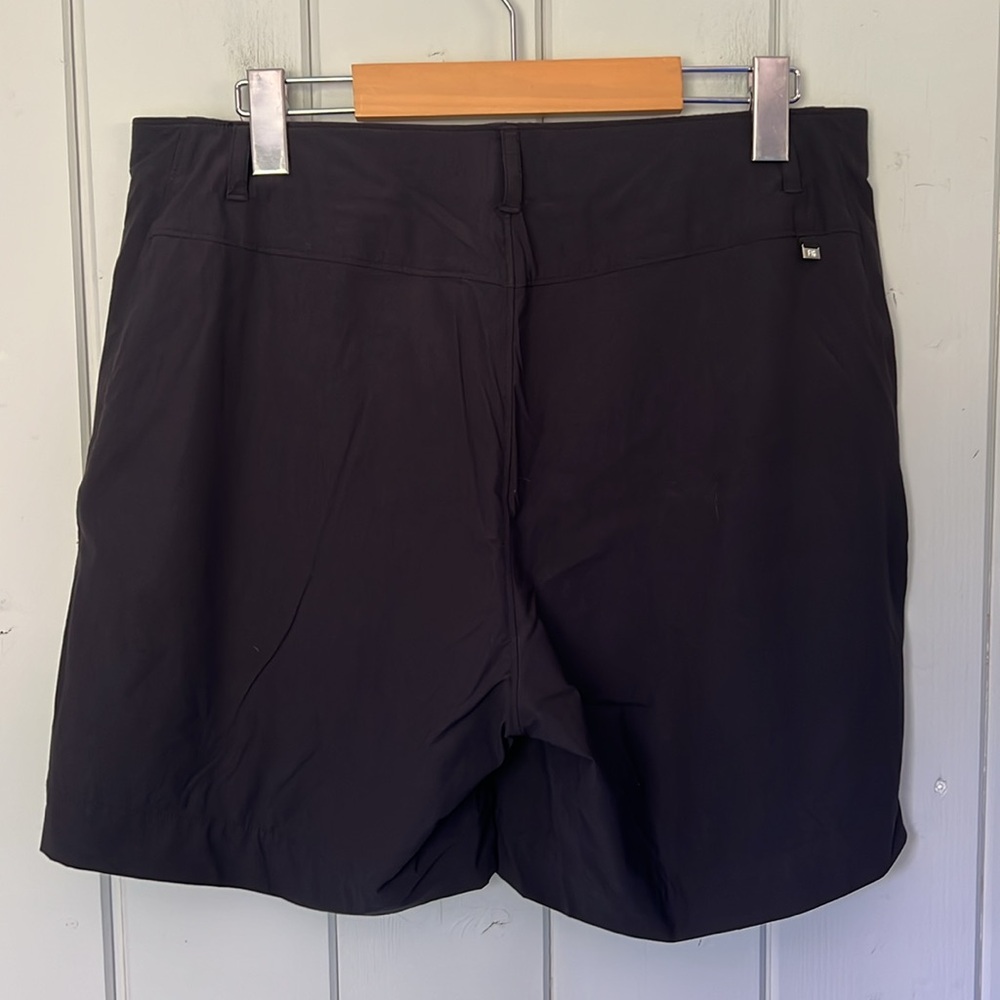 Fig Wuu Shorts Black Nylon Blend Women’s Size 10 - Picture 5 of 6